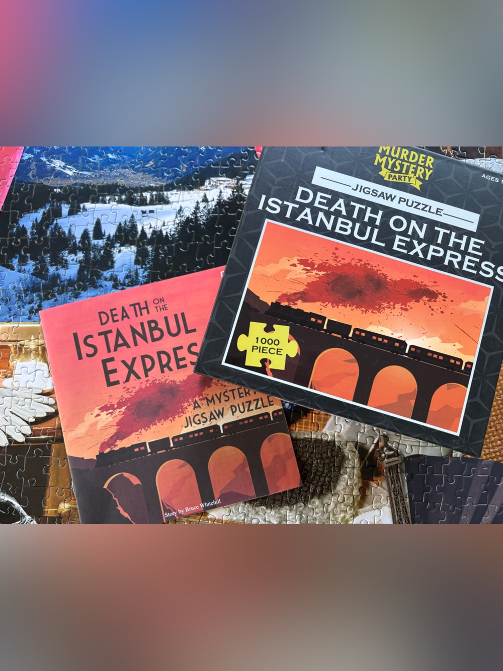 Murder Mystery Puzzle Death on the Istanbul Express